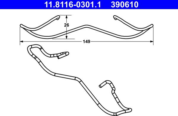 ATE 11.8116-0301.1 - Jousi, jarrusatula onlydrive.pro