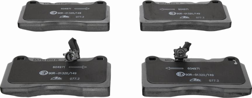 ATE 13.0460-4971.2 - Brake Pad Set, disc brake onlydrive.pro