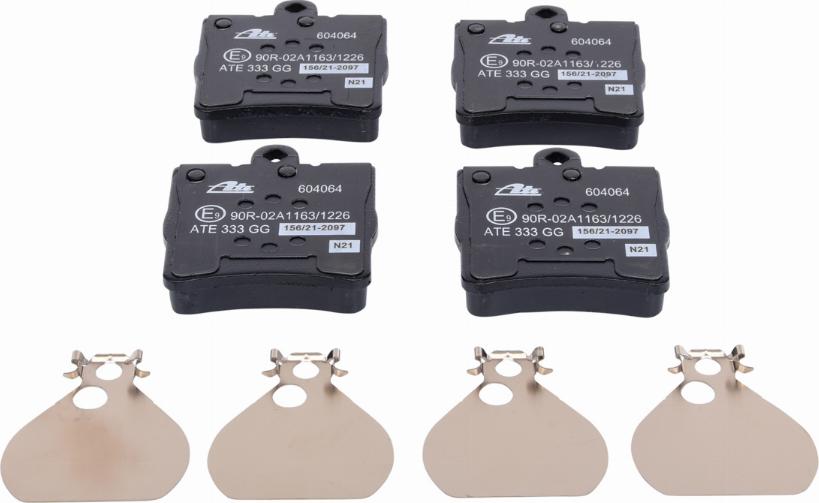 ATE 13.0460-4064.2 - Brake Pad Set, disc brake onlydrive.pro