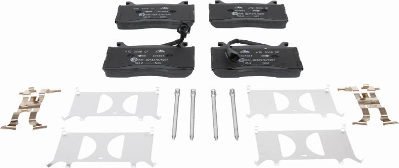 ATE 13.0460-4894.2 - Brake Pad Set, disc brake onlydrive.pro