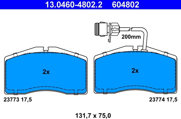 ATE 13.0460-4802.2 - Jarrupala, levyjarru onlydrive.pro