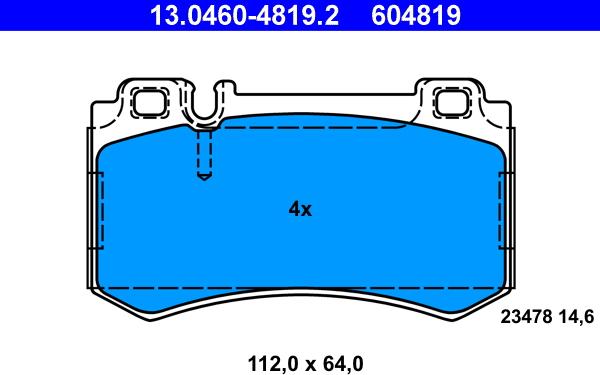 ATE 13.0460-4819.2 - Jarrupala, levyjarru onlydrive.pro