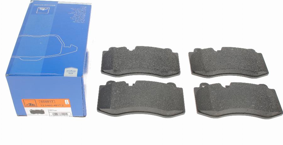 ATE 13.0460-4817.2 - Brake Pad Set, disc brake onlydrive.pro