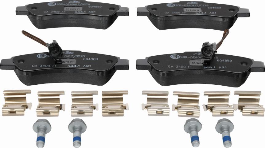 ATE 13.0460-4889.2 - Brake Pad Set, disc brake onlydrive.pro