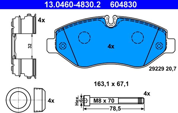 ATE 13.0460-4830.2 - Jarrupala, levyjarru onlydrive.pro