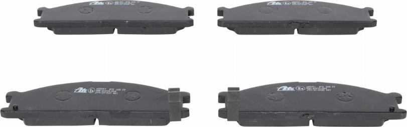 ATE 13.0460-5957.2 - Brake Pad Set, disc brake onlydrive.pro