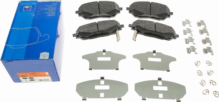 ATE 13.0460-5501.2 - Brake Pad Set, disc brake onlydrive.pro