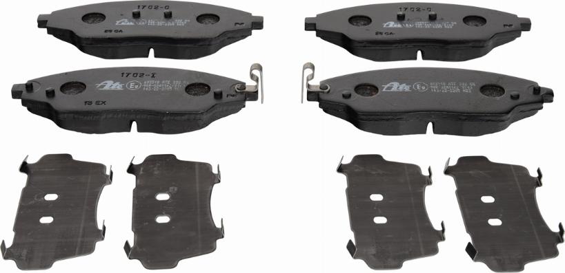 ATE 13.0460-5518.2 - Brake Pad Set, disc brake onlydrive.pro