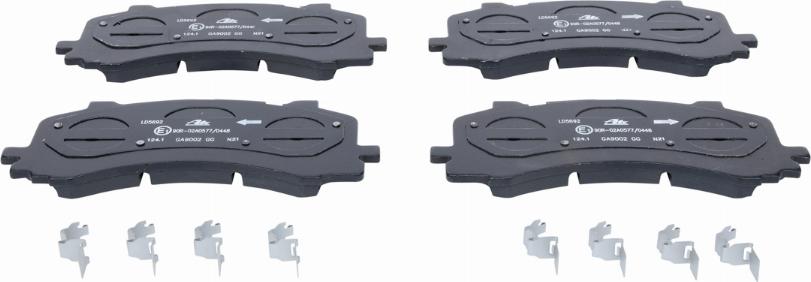 ATE 13.0460-5692.2 - Brake Pad Set, disc brake onlydrive.pro