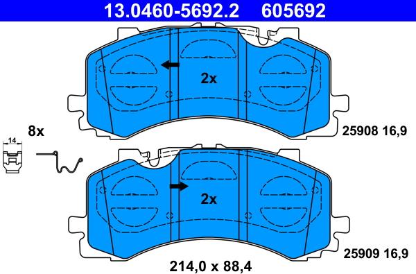 ATE 13.0460-5692.2 - Jarrupala, levyjarru onlydrive.pro