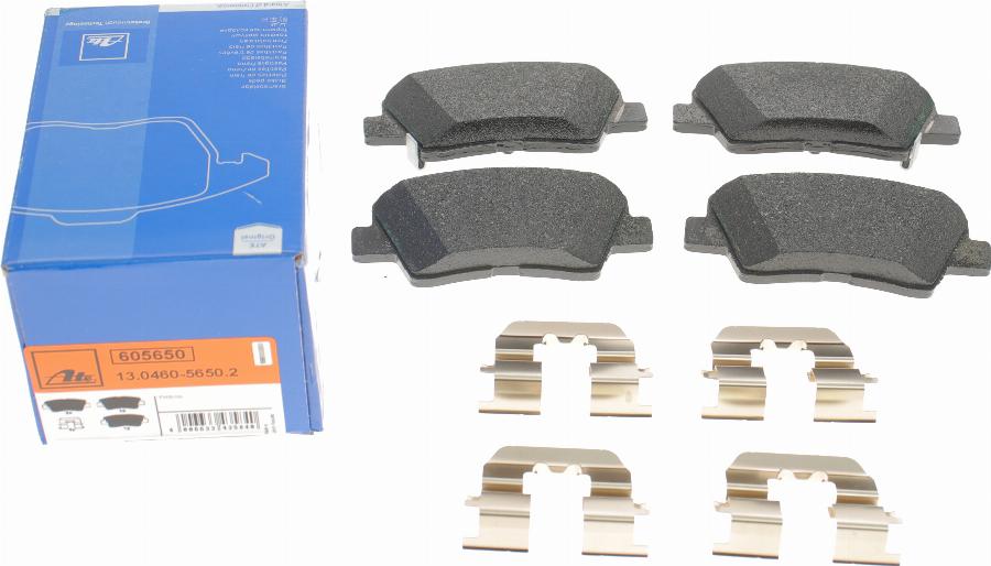 ATE 13.0460-5650.2 - Brake Pad Set, disc brake onlydrive.pro