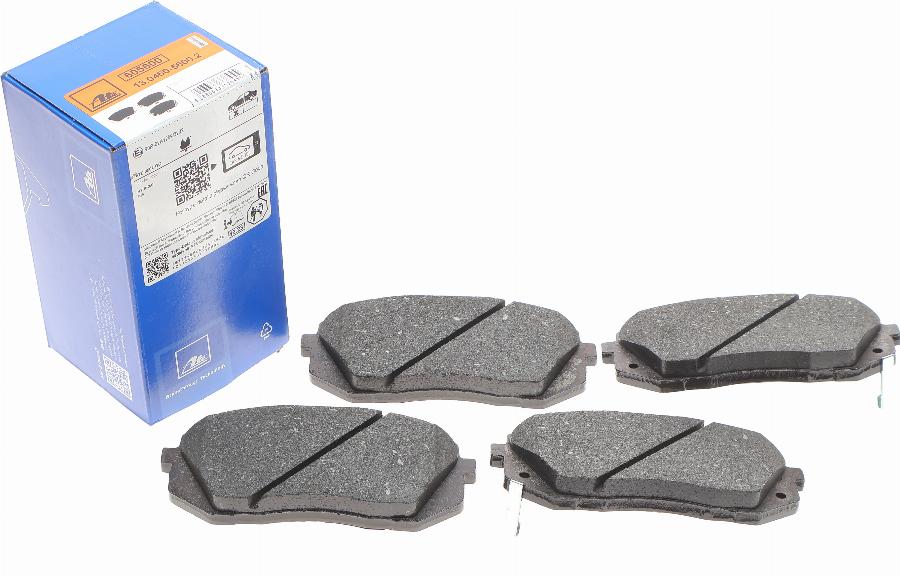 ATE 13.0460-5600.2 - Brake Pad Set, disc brake onlydrive.pro