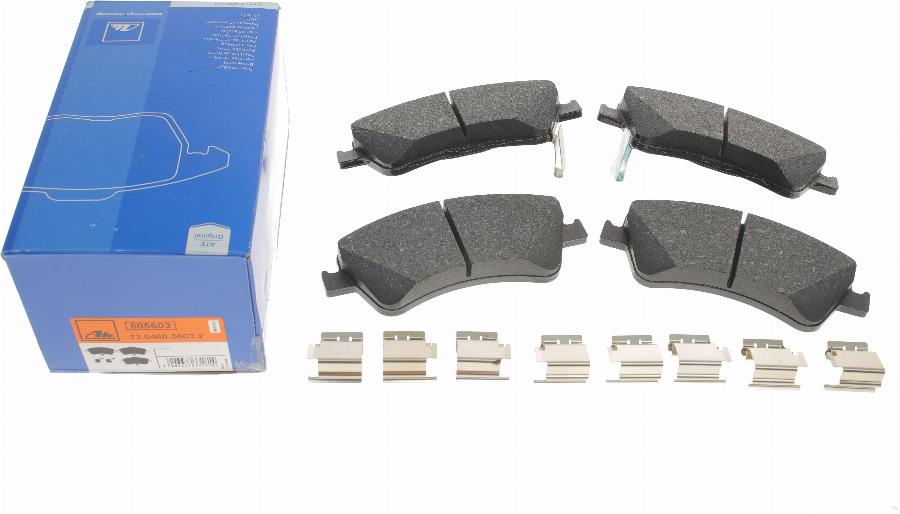 ATE 13.0460-5603.2 - Brake Pad Set, disc brake onlydrive.pro