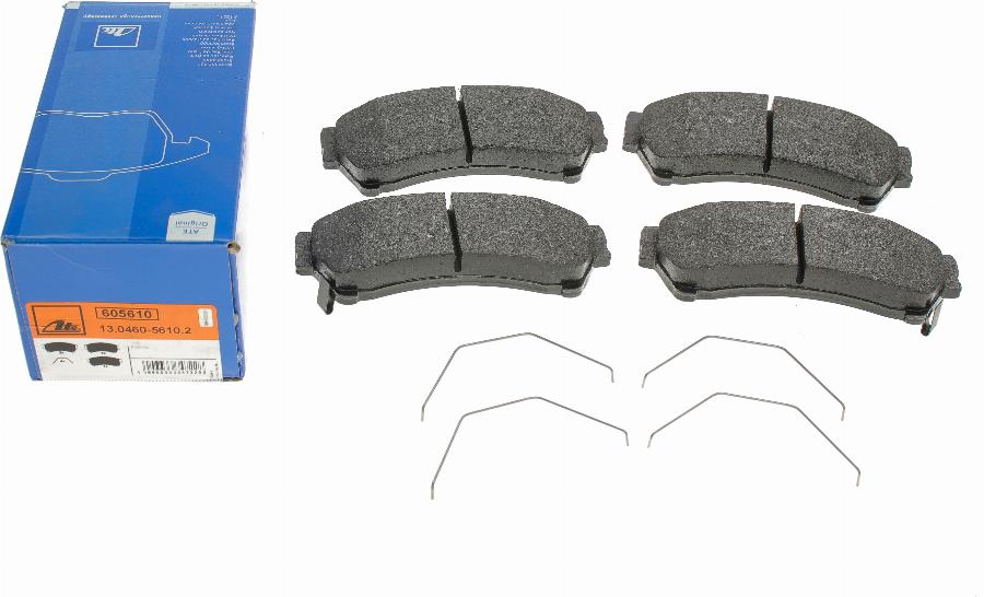 ATE 13.0460-5610.2 - Brake Pad Set, disc brake onlydrive.pro