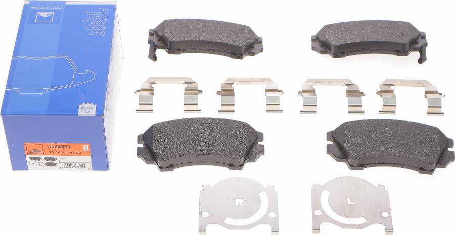 ATE 13.0460-5612.2 - Brake Pad Set, disc brake onlydrive.pro