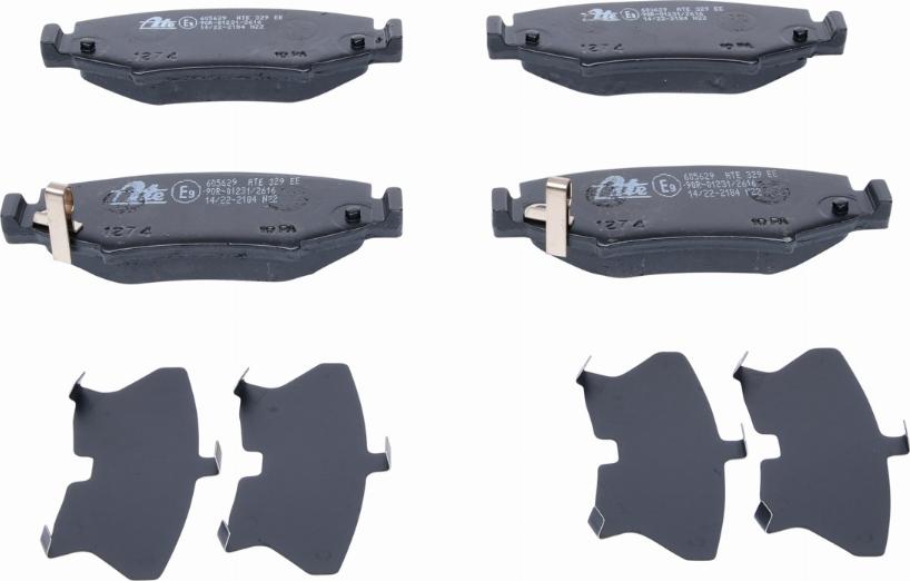 ATE 13.0460-5629.2 - Brake Pad Set, disc brake onlydrive.pro