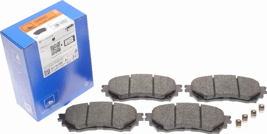 ATE 13.0460-5675.2 - Brake Pad Set, disc brake onlydrive.pro