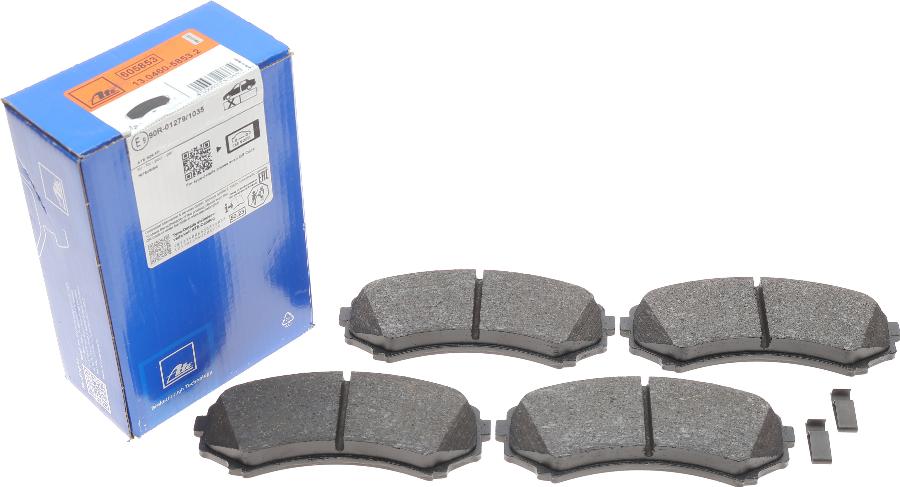 ATE 13.0460-5853.2 - Brake Pad Set, disc brake onlydrive.pro