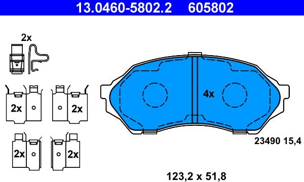 ATE 13.0460-5802.2 - Jarrupala, levyjarru onlydrive.pro