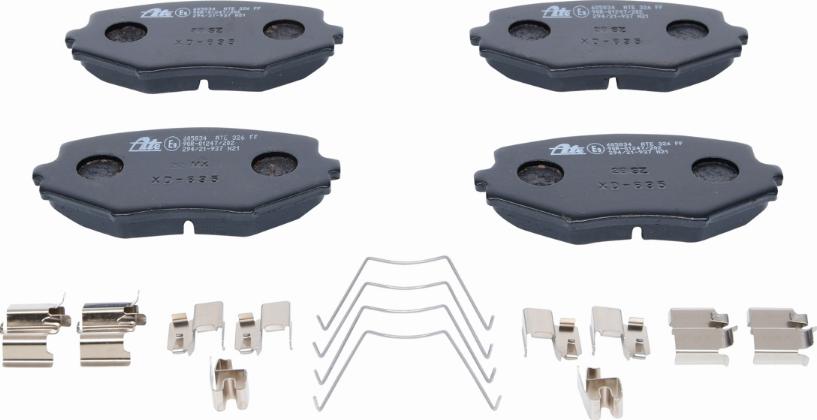 ATE 13.0460-5834.2 - Brake Pad Set, disc brake onlydrive.pro