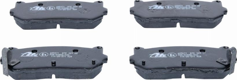 ATE 13.0460-5871.2 - Brake Pad Set, disc brake onlydrive.pro