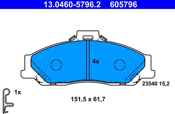 ATE 13.0460-5796.2 - Jarrupala, levyjarru onlydrive.pro