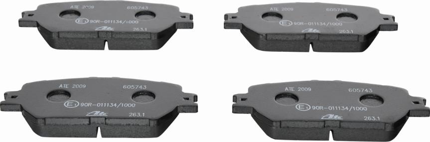 ATE 13.0460-5743.2 - Brake Pad Set, disc brake onlydrive.pro