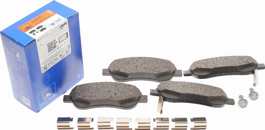 ATE 13.0460-5753.2 - Brake Pad Set, disc brake onlydrive.pro