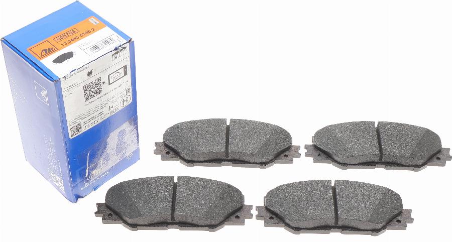 ATE 13.0460-5766.2 - Brake Pad Set, disc brake onlydrive.pro