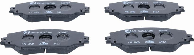 ATE 13.0460-5767.2 - Brake Pad Set, disc brake onlydrive.pro