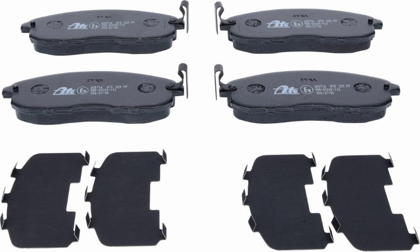 ATE 13.0460-5716.2 - Brake Pad Set, disc brake onlydrive.pro