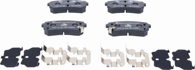 ATE 13.0460-5780.2 - Brake Pad Set, disc brake onlydrive.pro