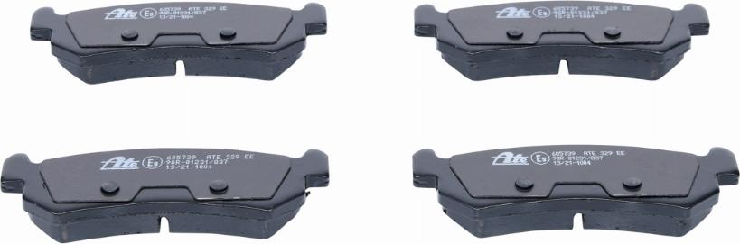 ATE 13.0460-5739.2 - Brake Pad Set, disc brake onlydrive.pro