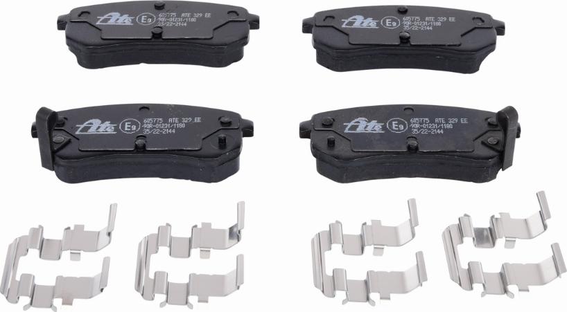 ATE 13.0460-5775.2 - Brake Pad Set, disc brake onlydrive.pro