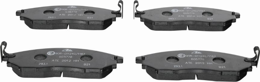 ATE 13.0460-5778.2 - Brake Pad Set, disc brake onlydrive.pro