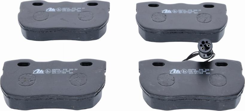 ATE 13.0460-6916.2 - Brake Pad Set, disc brake onlydrive.pro