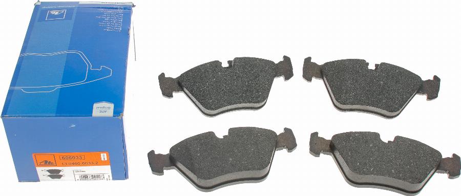 ATE 13.0460-6033.2 - Brake Pad Set, disc brake onlydrive.pro