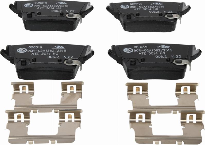 ATE 13.0460-8019.2 - Brake Pad Set, disc brake onlydrive.pro