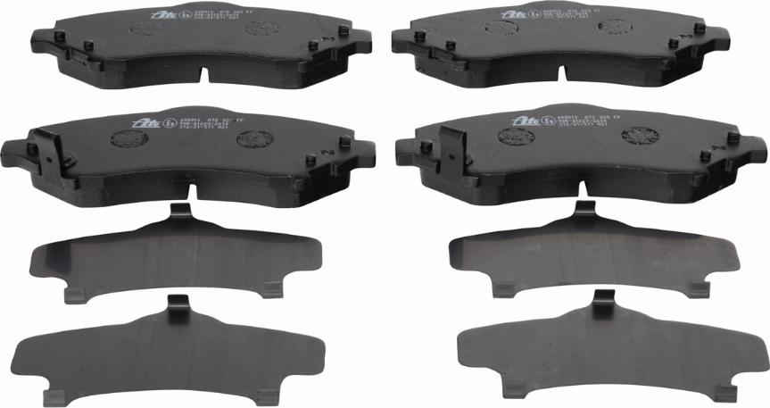 ATE 13.0460-8013.2 - Brake Pad Set, disc brake onlydrive.pro