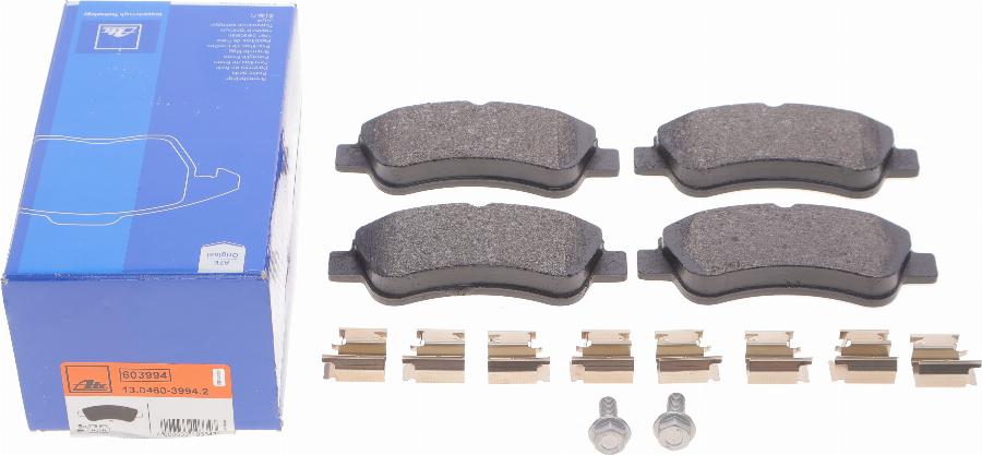 ATE 13.0460-3994.2 - Brake Pad Set, disc brake onlydrive.pro