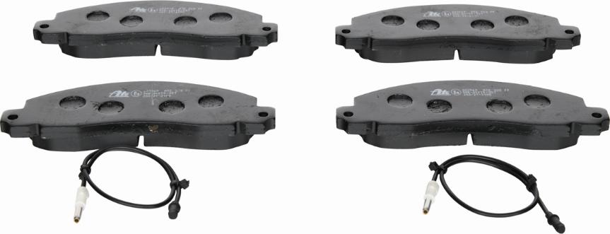 ATE 13.0460-3969.2 - Brake Pad Set, disc brake onlydrive.pro