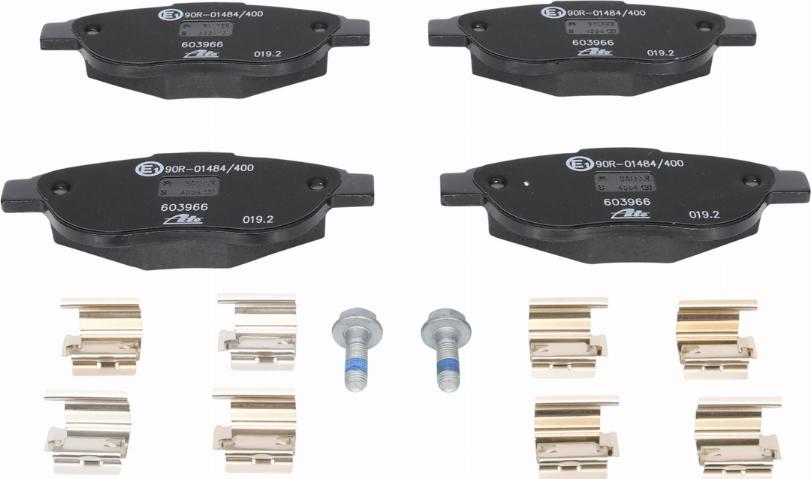 ATE 13.0460-3966.2 - Brake Pad Set, disc brake onlydrive.pro