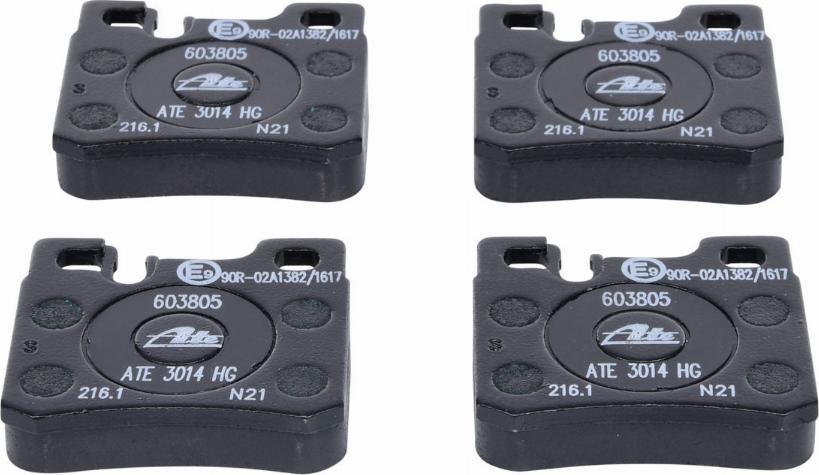 ATE 13.0460-3805.2 - Brake Pad Set, disc brake onlydrive.pro