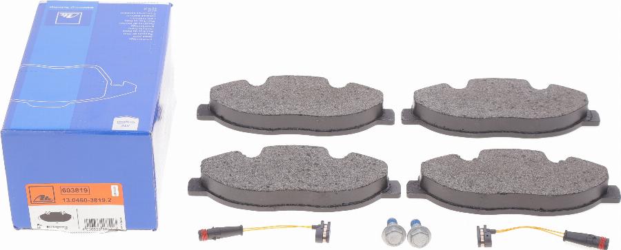 ATE 13.0460-3819.2 - Brake Pad Set, disc brake onlydrive.pro