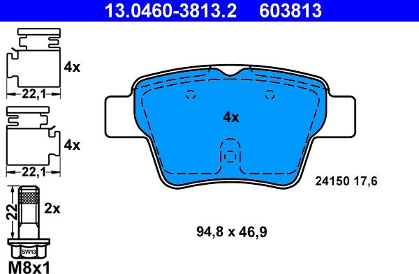 ATE 13.0460-3813.2 - Jarrupala, levyjarru onlydrive.pro