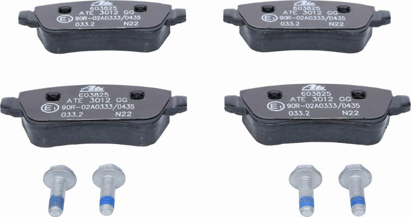 ATE 13.0460-3825.2 - Brake Pad Set, disc brake onlydrive.pro