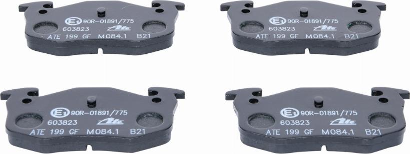 ATE 13.0460-3823.2 - Brake Pad Set, disc brake onlydrive.pro