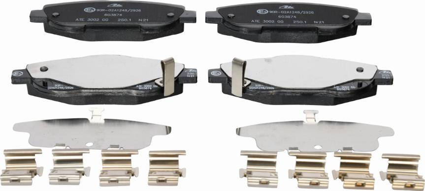 ATE 13.0460-3874.2 - Brake Pad Set, disc brake onlydrive.pro