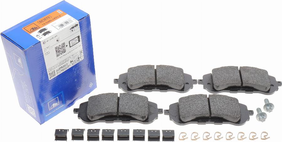 ATE 13.0460-3870.2 - Brake Pad Set, disc brake onlydrive.pro