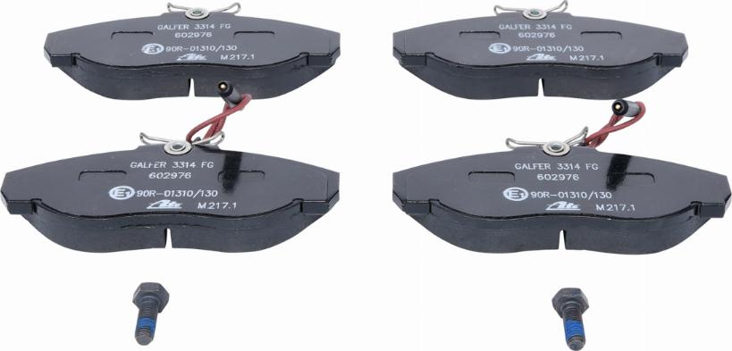 ATE 13.0460-2976.2 - Brake Pad Set, disc brake onlydrive.pro